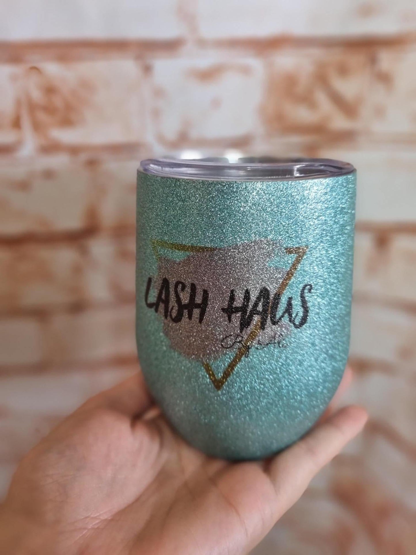 Glitter Sublimation Steamless Wine / Coffee Tumblers