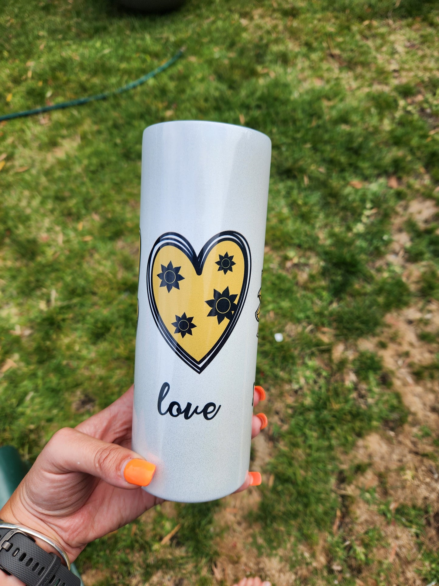 Sublimation 20oz Stainless Steel Tumblers - Glossy White