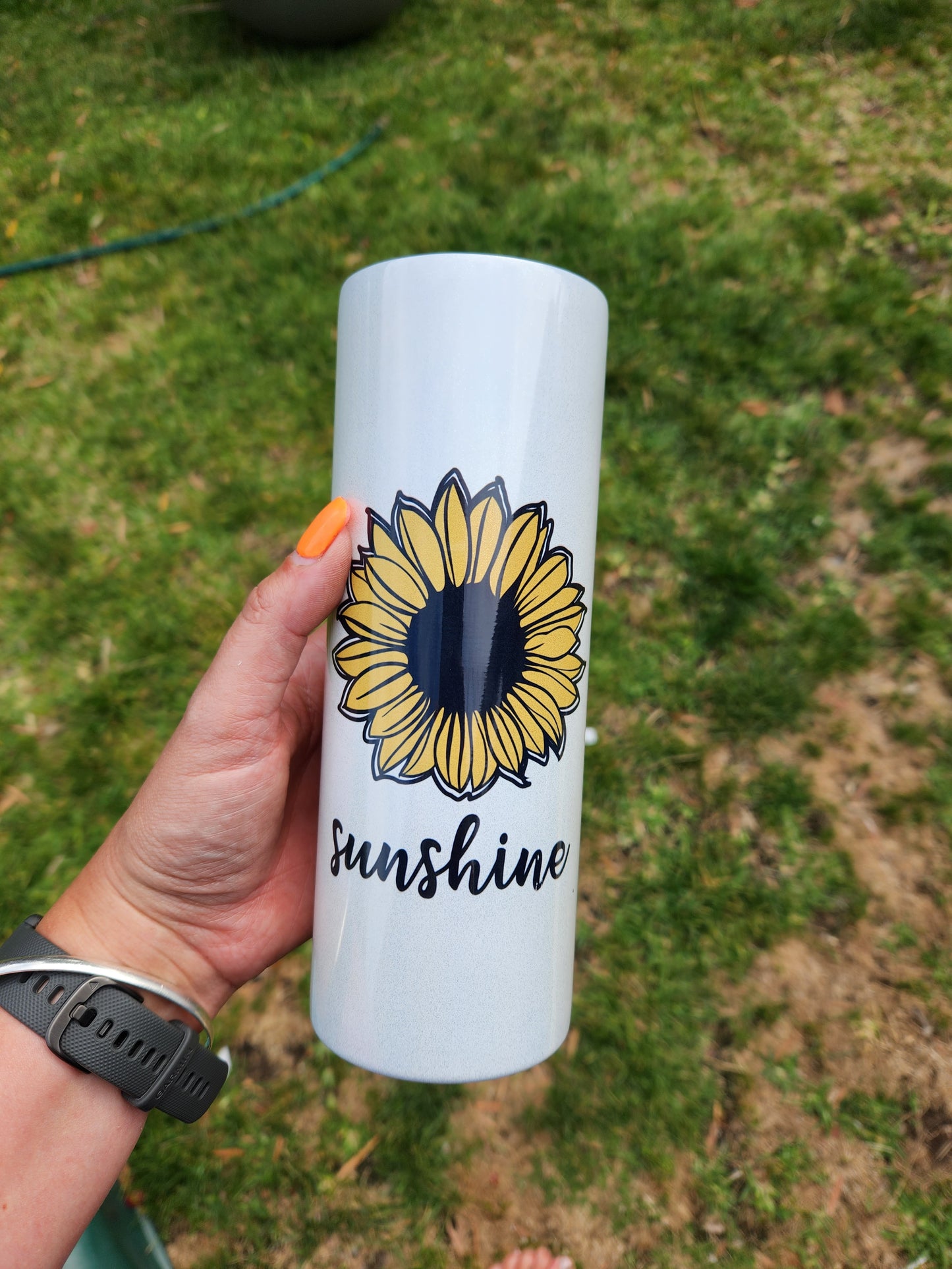 Sublimation 20oz Stainless Steel Tumblers - Glossy White