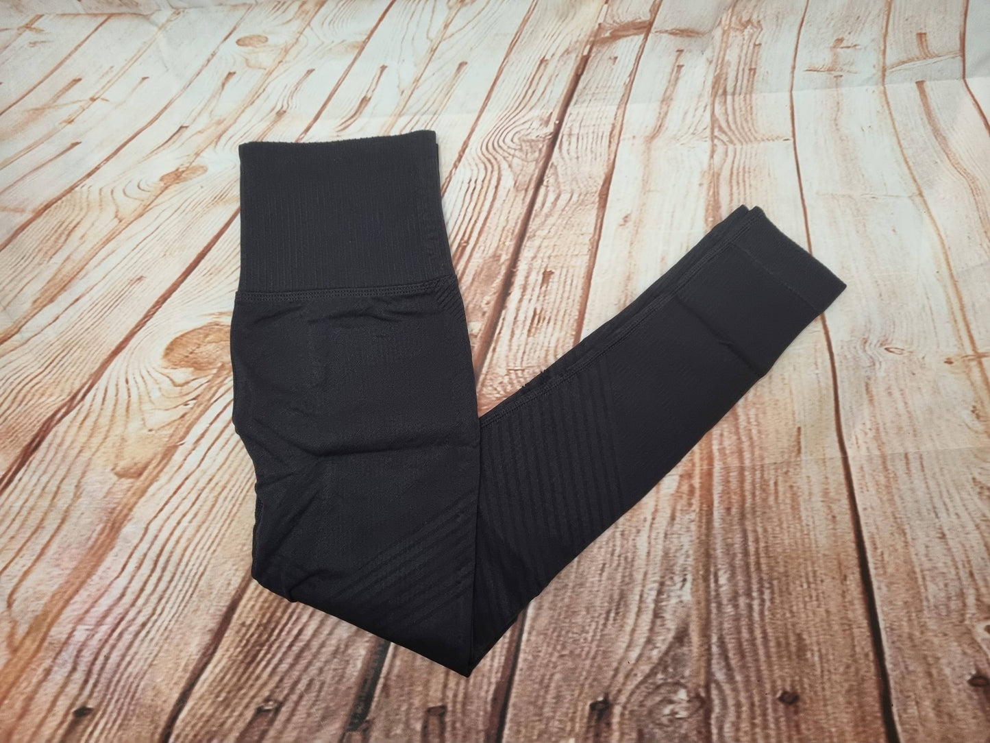 Black Scrunch Leggings