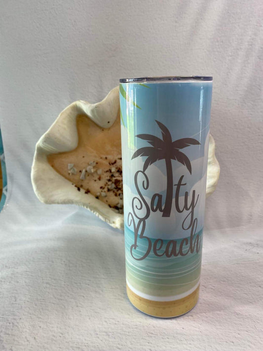 Sublimation 20oz Stainless Steel Tumblers - Glossy White